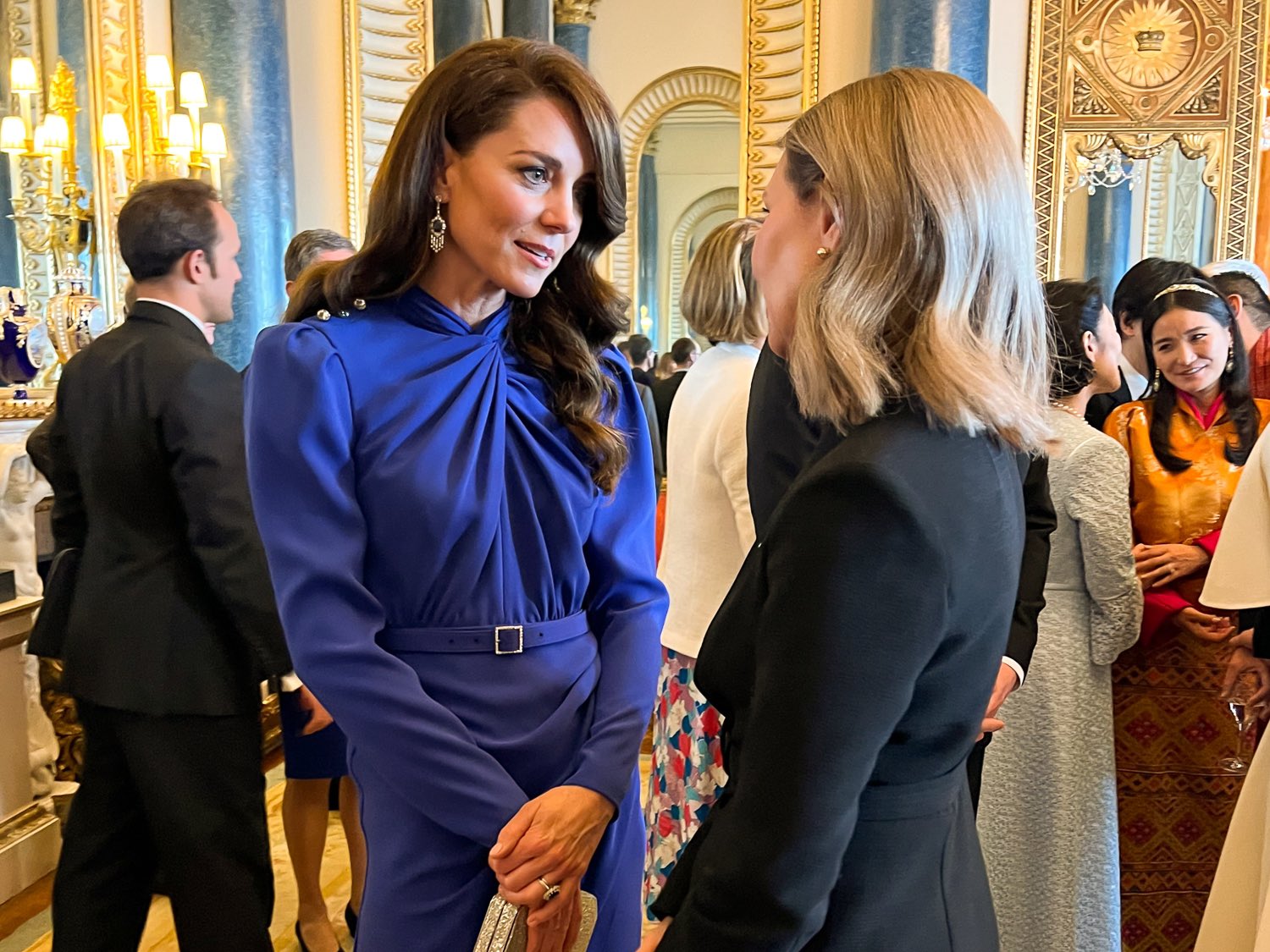 Олена Зеленська і принцеса Уельська Кетрін Олена Зеленська і принцеса Уельська Кетрін