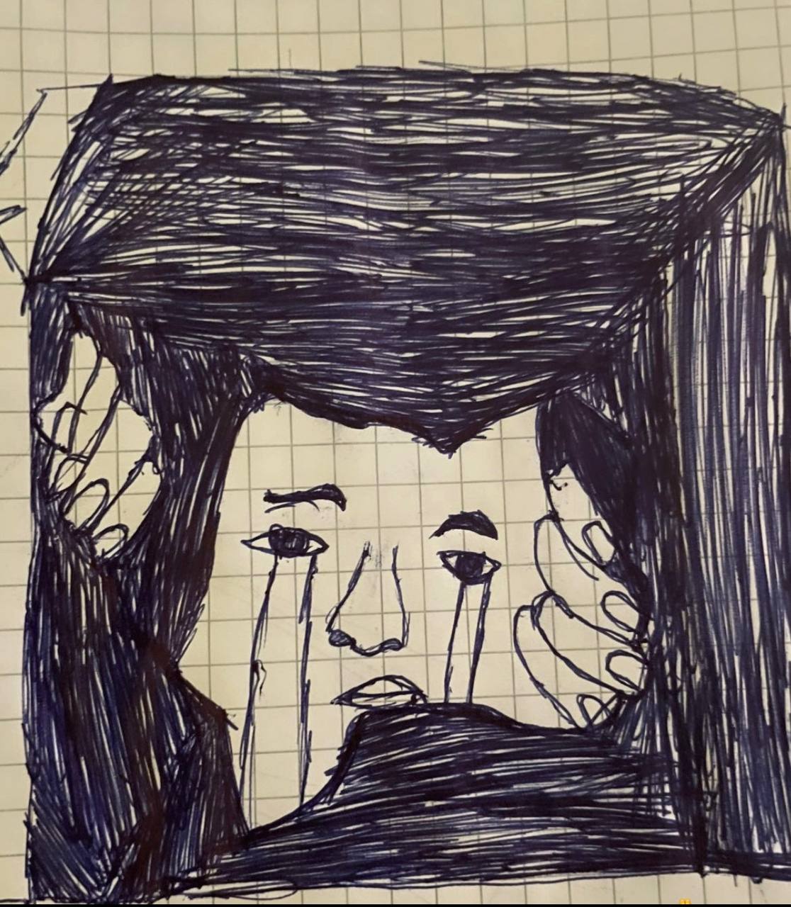 Малюнок доньки Валентини після перебування в окупації