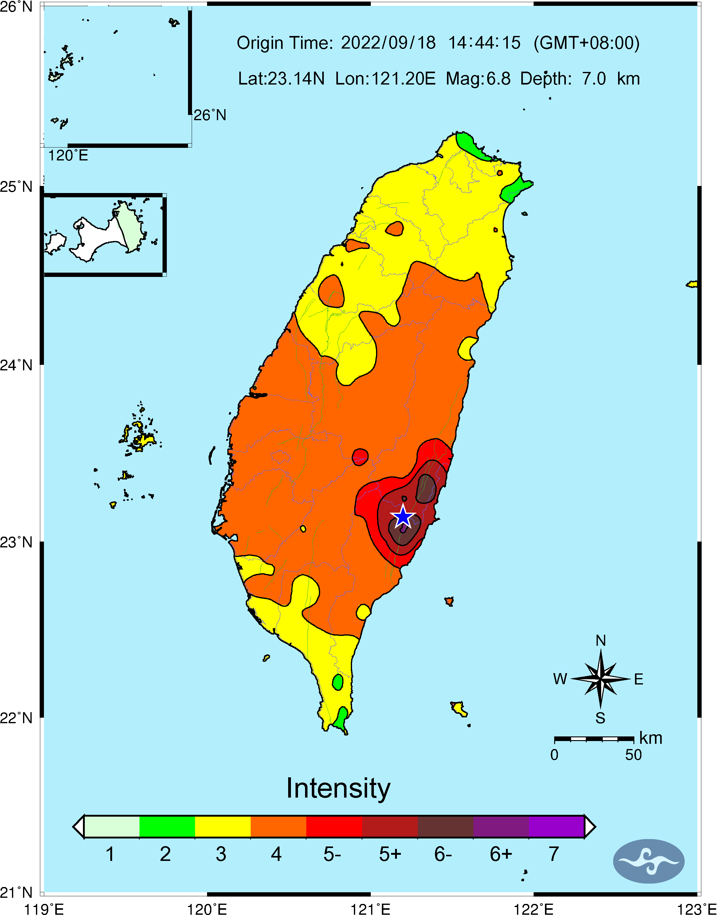 На Тайвані потужний землетрус, можливе цунамі (ВІДЕО) 1