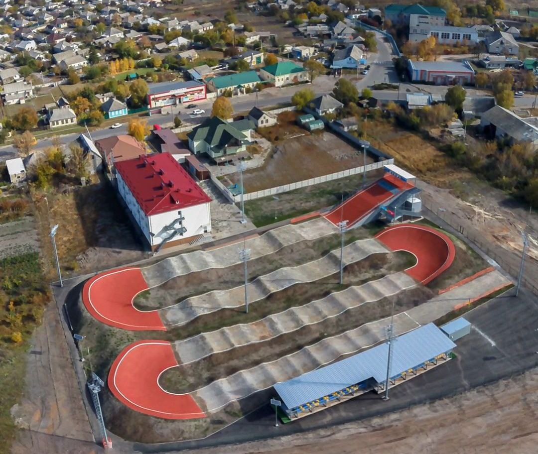 Велокомплекс перед відкриттям восени 2021 року