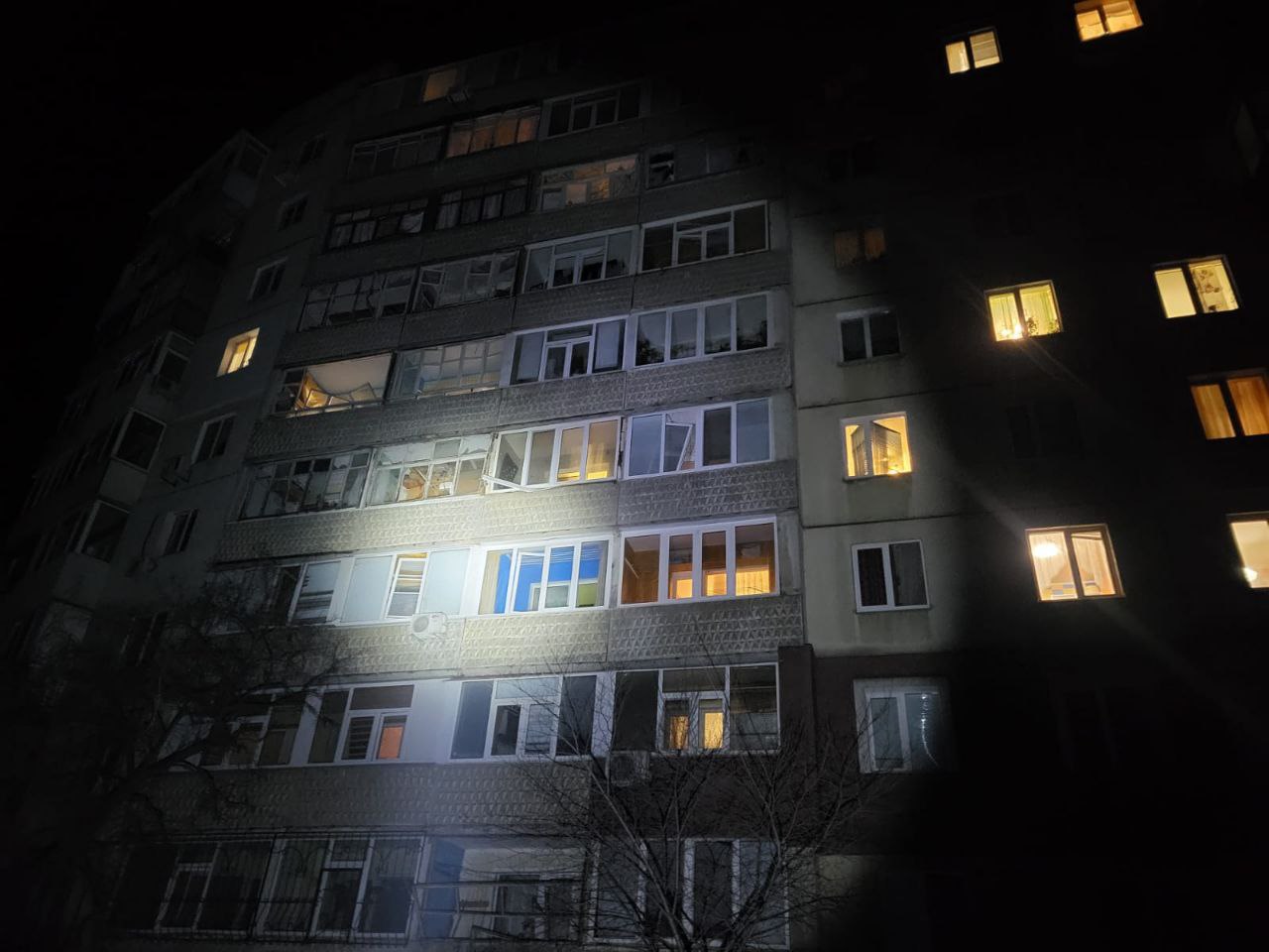 Последствия атаки в Сумах