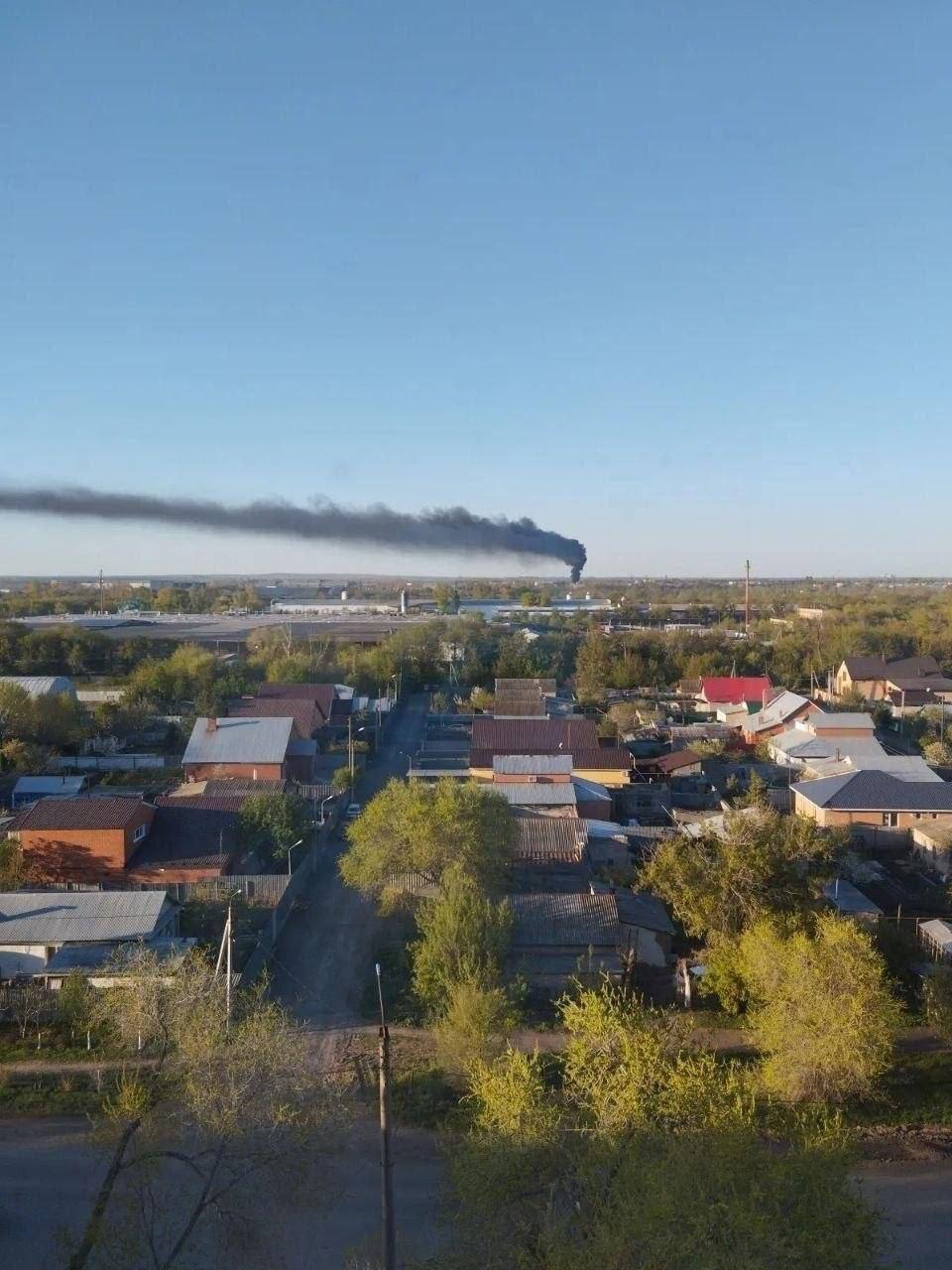 Пожежа в Орську