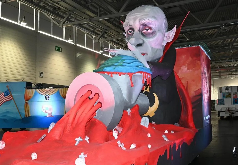 Путін пропускає світ через м'ясорубку. Джерело: BILD