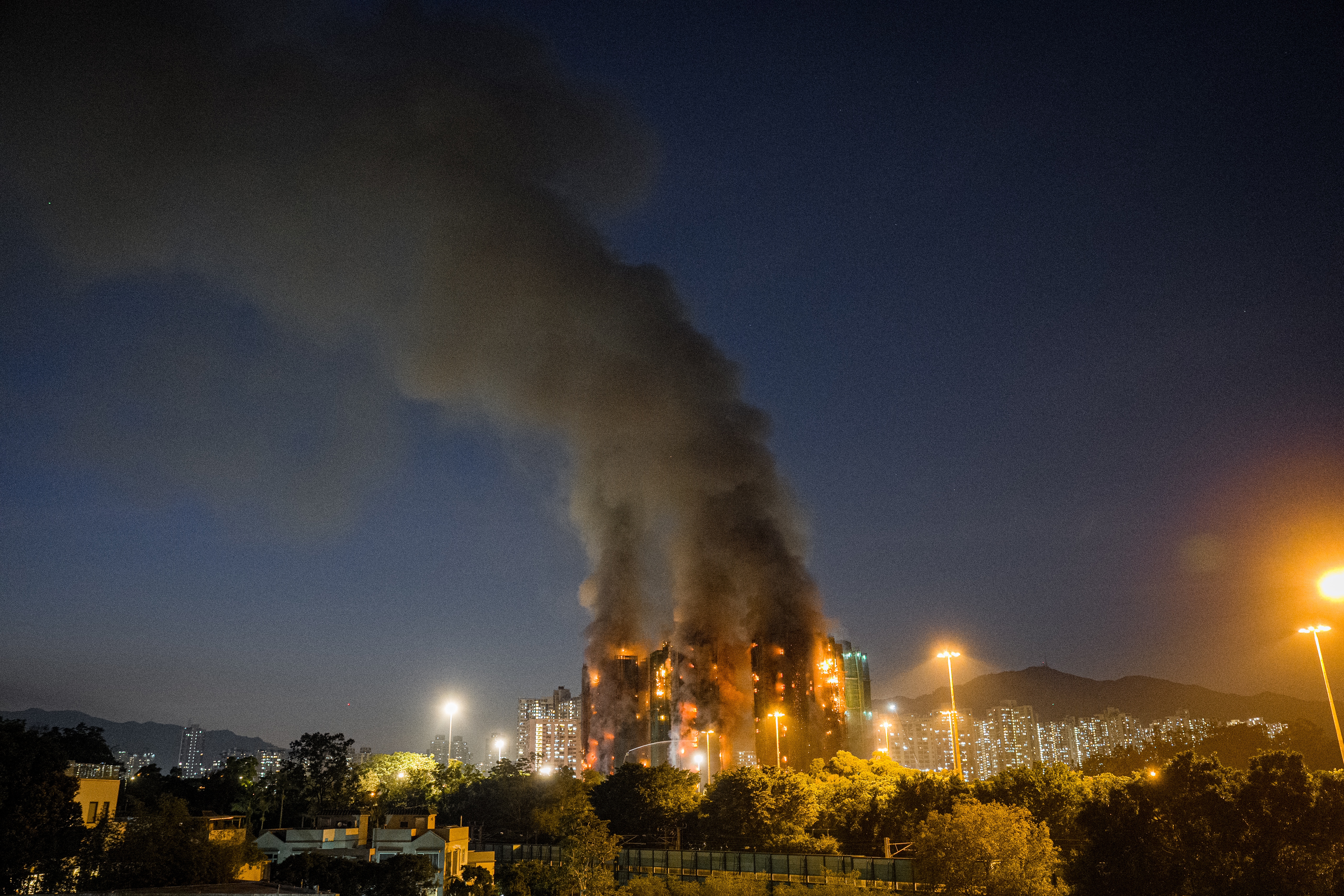 Пожежа в Гонконзі 26 листопада. Пожежа в Гонконзі 26 листопада.