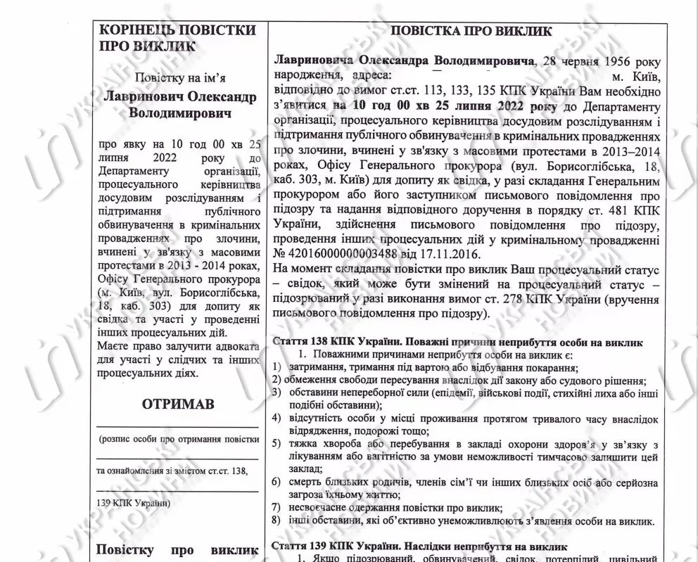 Лавринович Лавринович