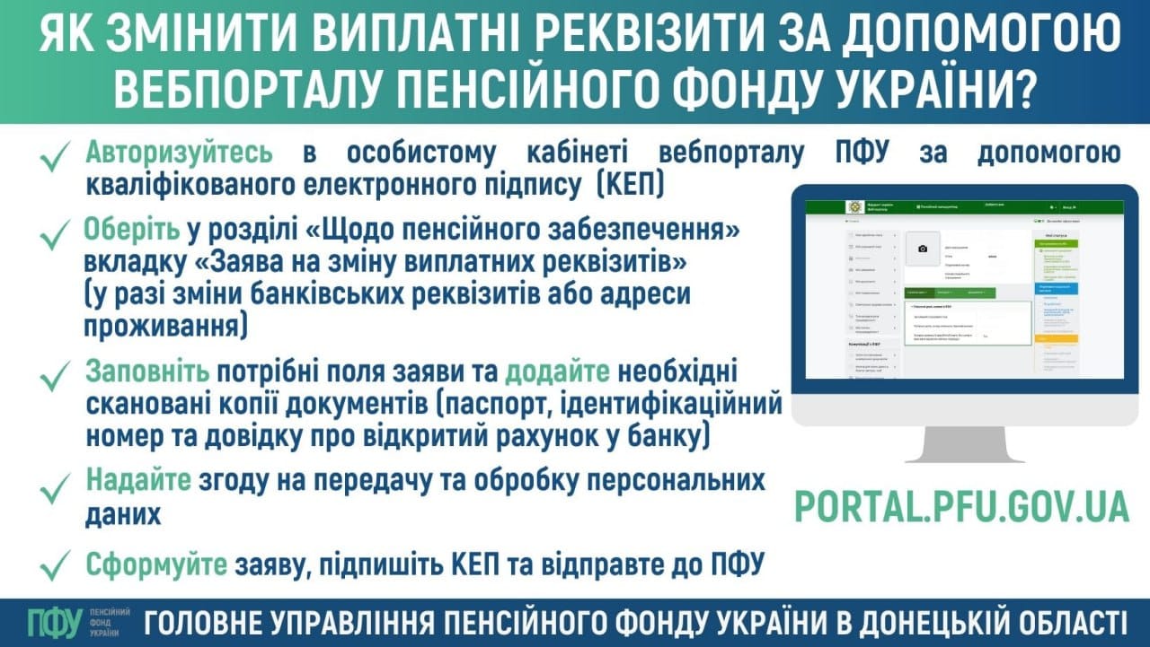 Пенсии в Украине 2023 – как сообщить в ПФУ об изменении реквизитов – как  это сделать онлайн - ZN.ua