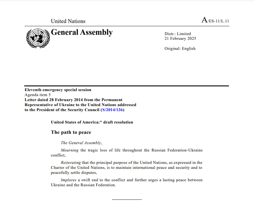 ООН схвалила американську резолюцію, де не засуджується російська агресія