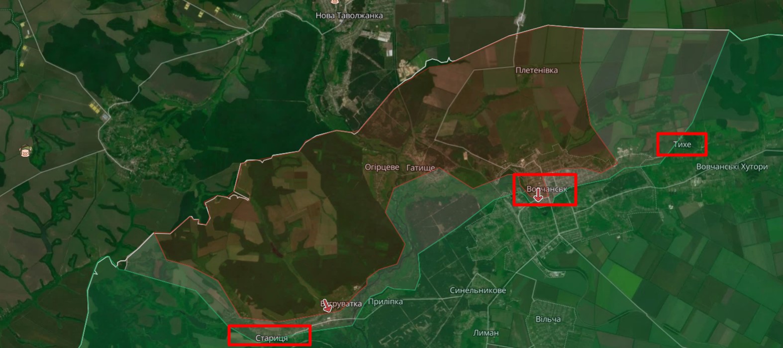 Карта DeepState 23.05 на 04:24