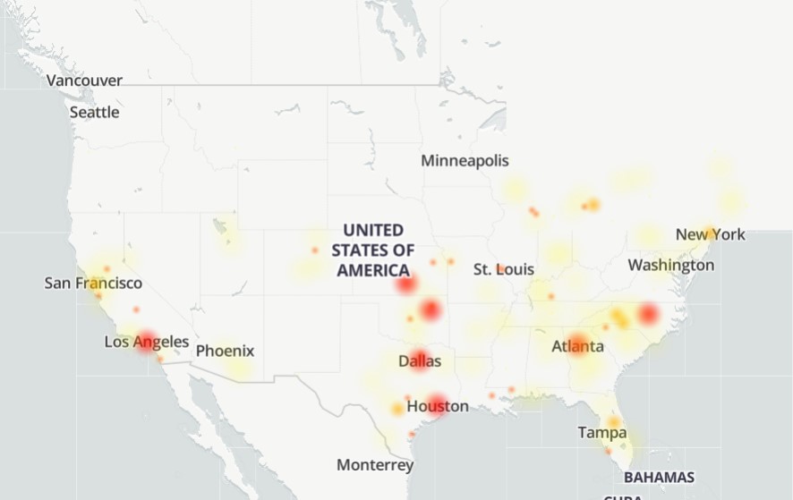 Жалобы на связь AT&T