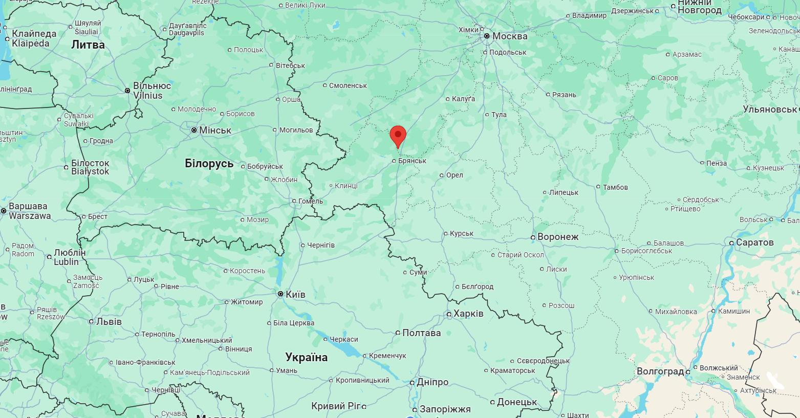 Предполагаемое место падения вертолета Ми-28 Предполагаемое место падения вертолета Ми-28