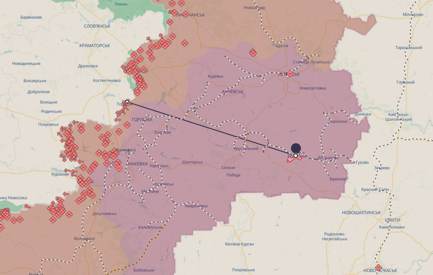 Ориентировочная карта боевых действий на 11 октября в 23:54 / DeepStateMAP Ориентировочная карта боевых действий на 11 октября в 23:54 / DeepStateMAP