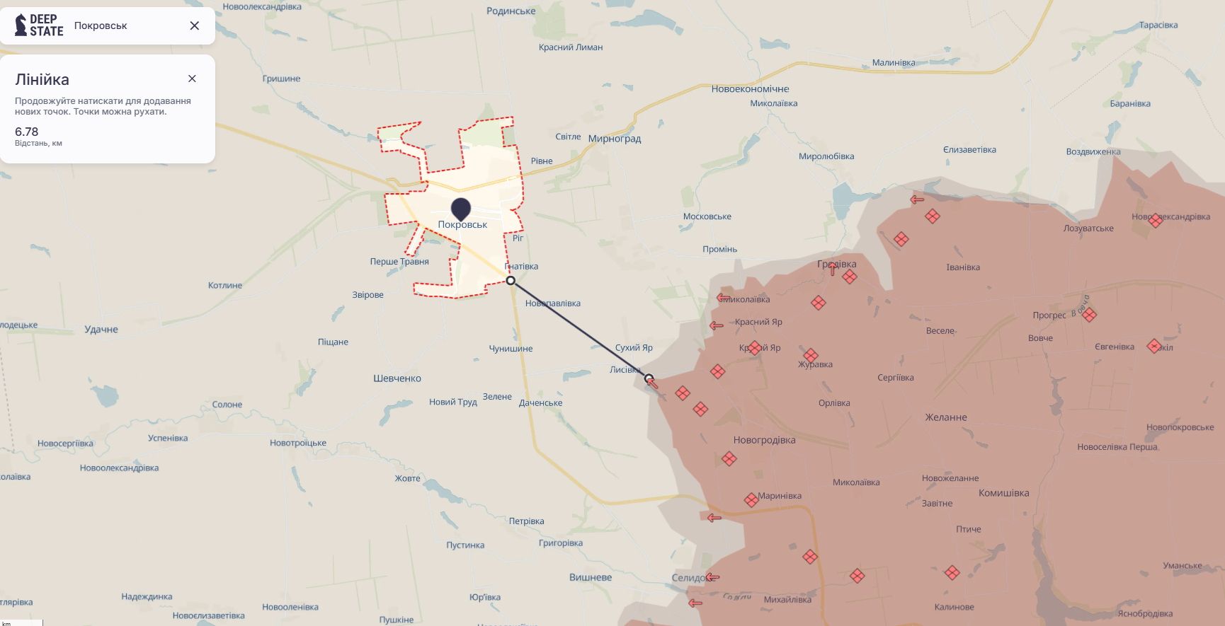 Ориентировочная карта боевых действий на 24 октября в 23:38 / DeepStateMAP Ориентировочная карта боевых действий на 24 октября в 23:38 / DeepStateMAP