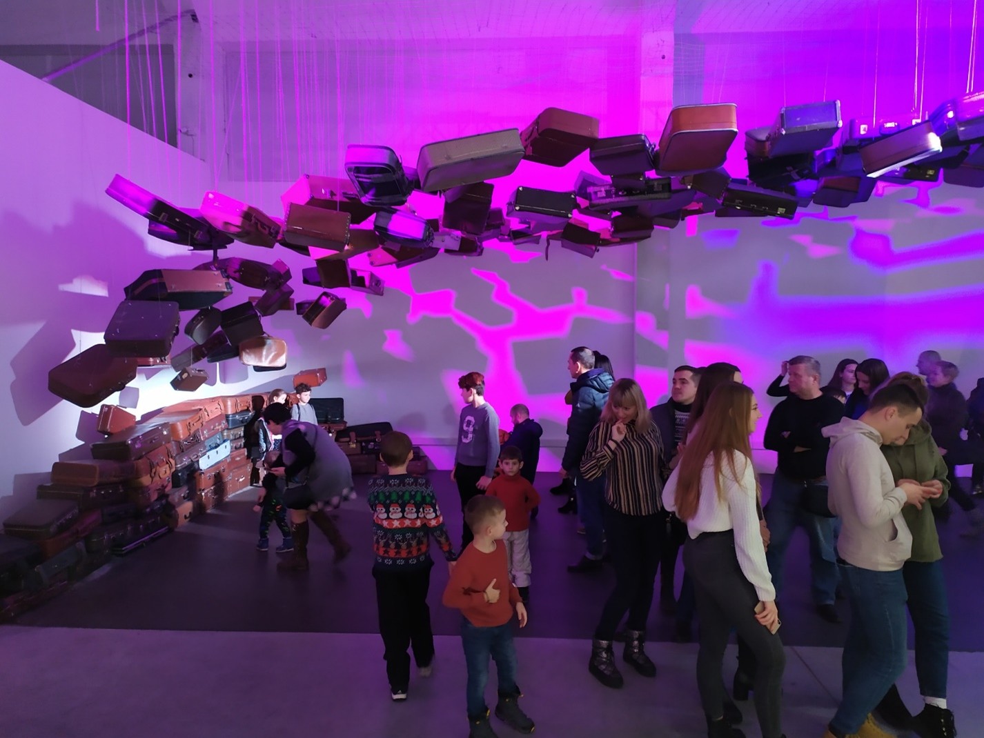 Виставковий простір проєкту Ukraine WOW, 2019 рік.