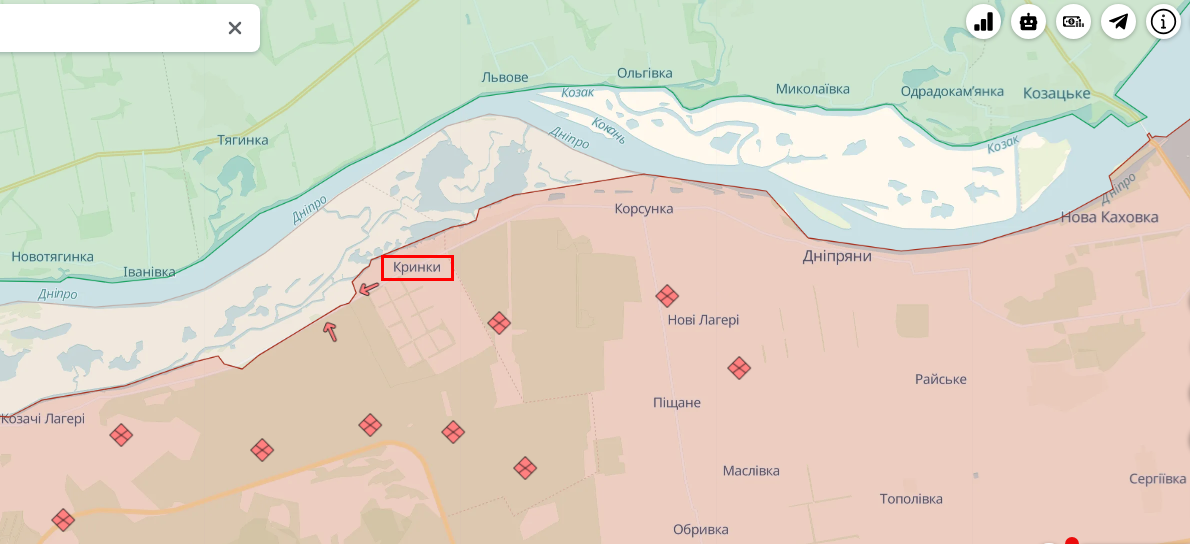 Орієнтовна мапа ведення бойових дій станом на 20 лютого о 23:59 / DeepStateMAP Орієнтовна мапа ведення бойових дій станом на 20 лютого о 23:59 / DeepStateMAP