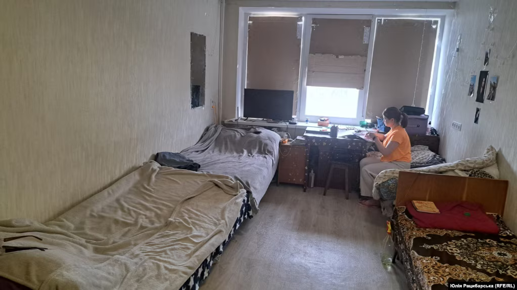 Гуртожиток з переселенцями в Дніпрі, квітень 2023 року 