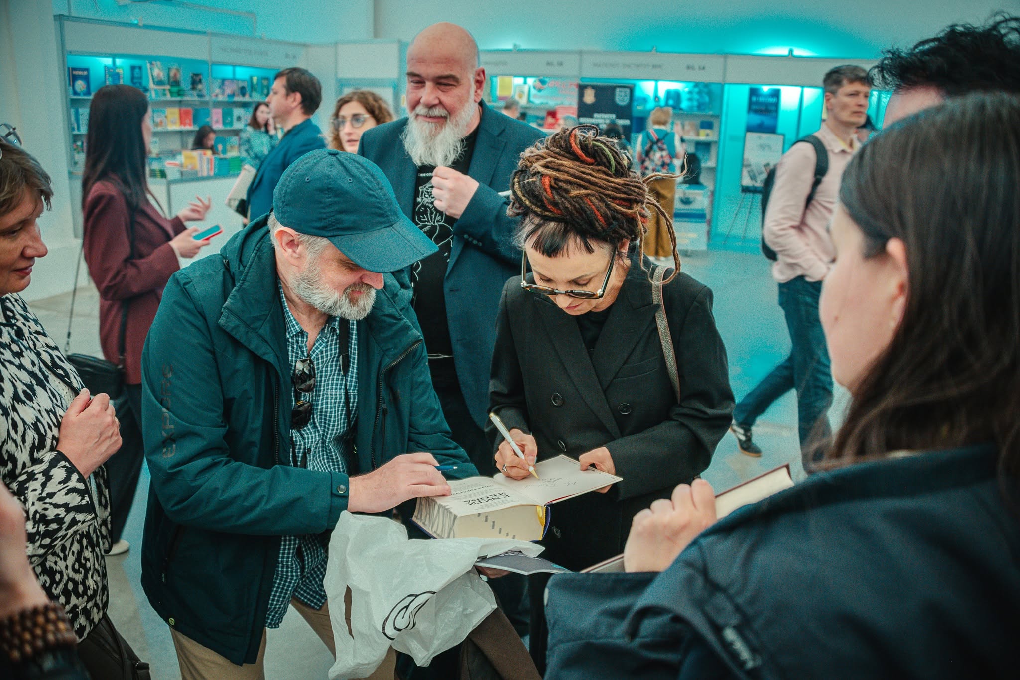 Ольга Токарчук на Книжковому Арсеналі