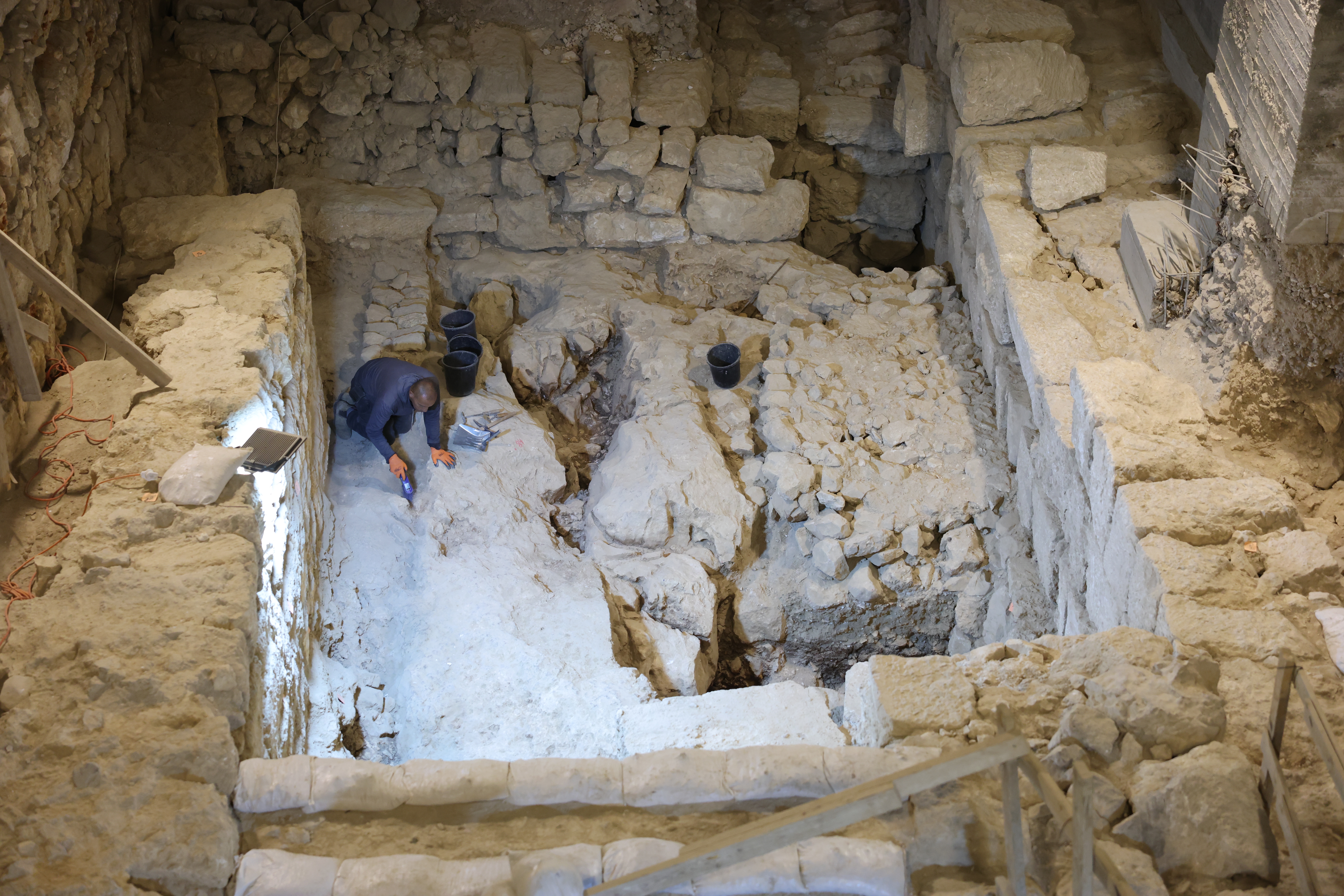 У Старому місті Єрусалиму археологи знайшли фрагмент стіни II століття до нашої ери