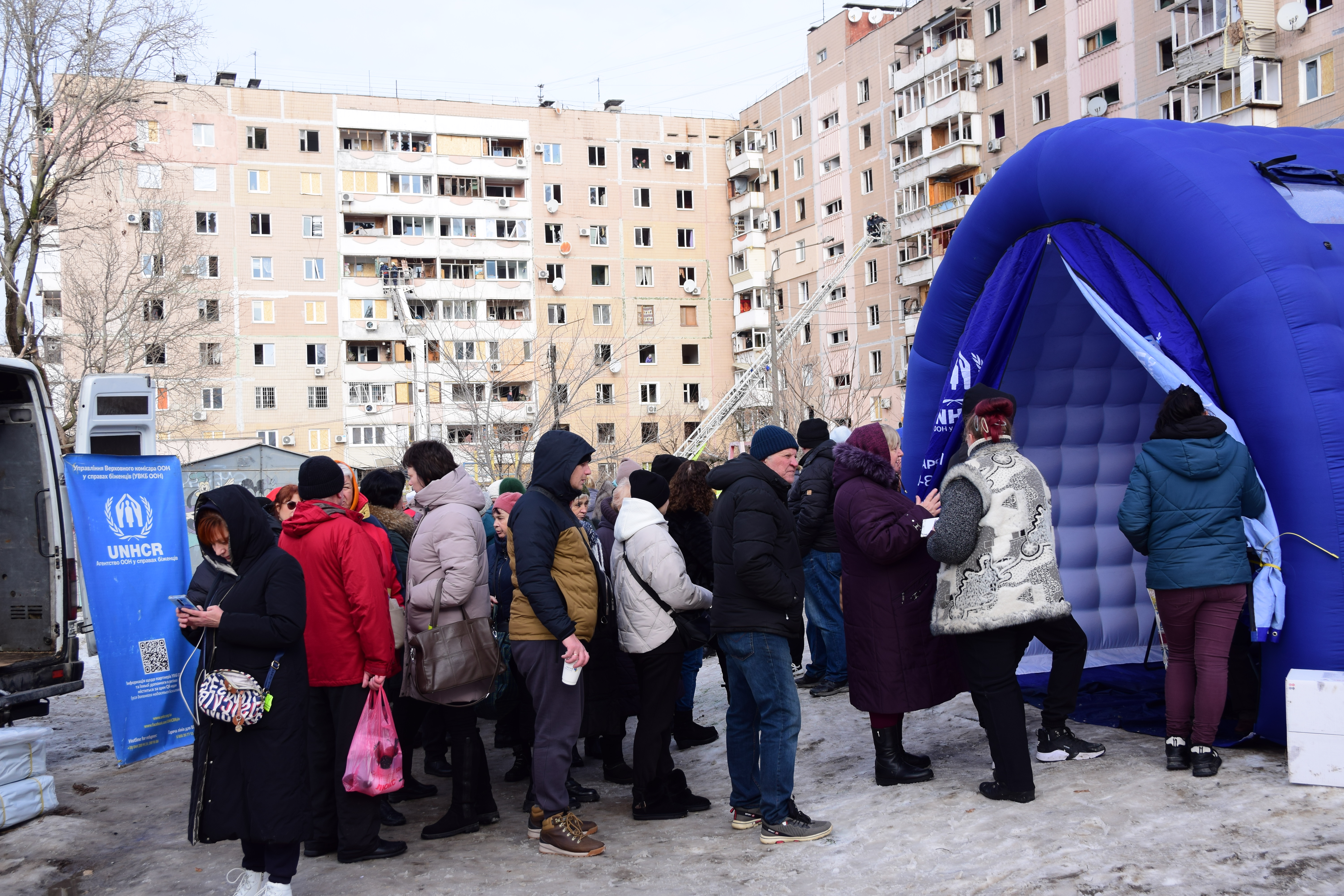 Запоріжці оговтуються після російської атаки 28.01.2026 р.
