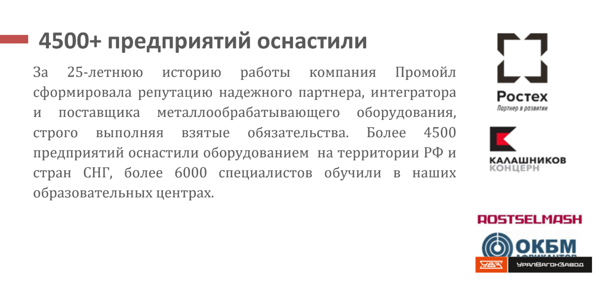 Підприємства російського ВПК серед клієнтів ООО «Промойл»