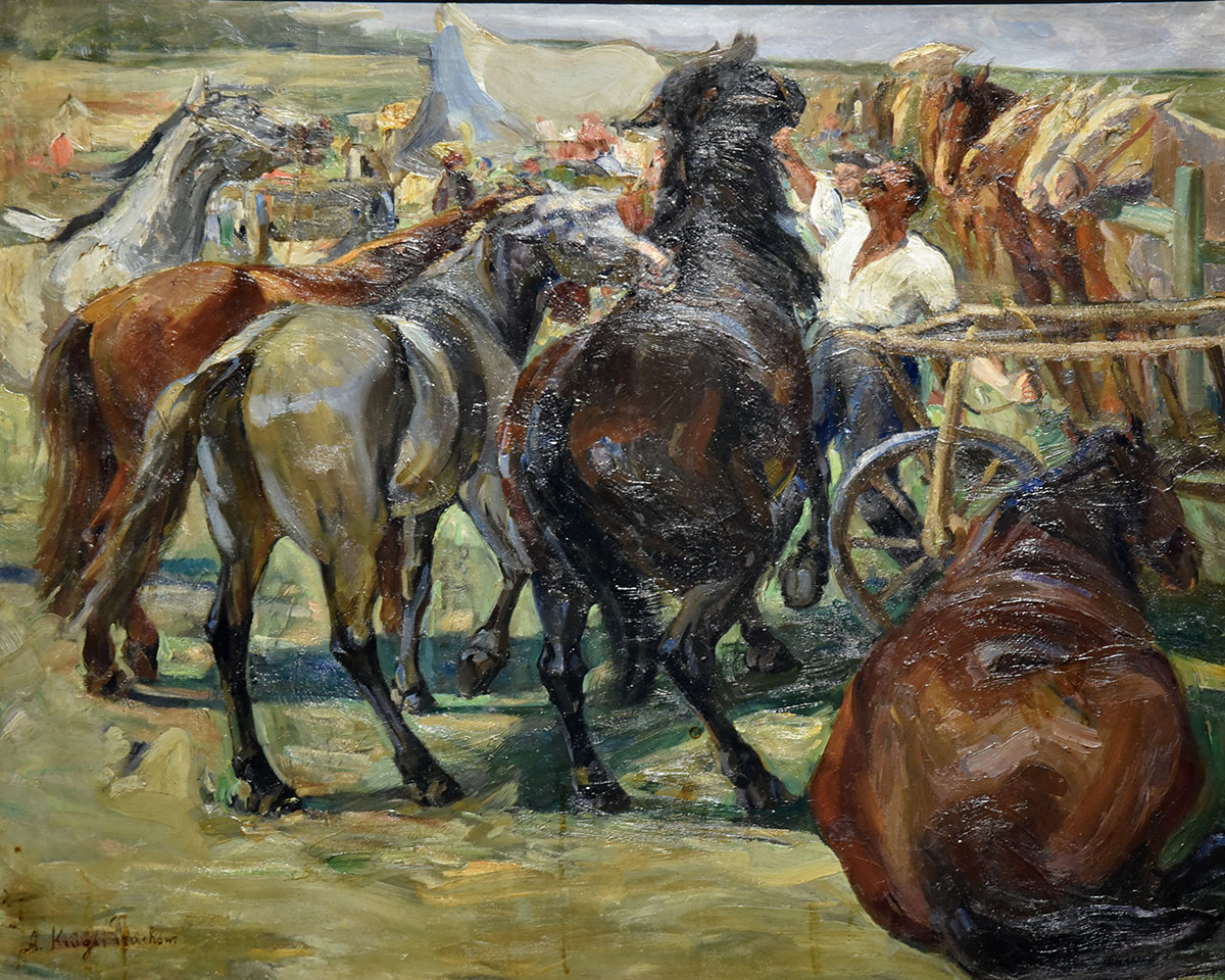 Ярмарка. Полотно, олія, 1910-і рр.