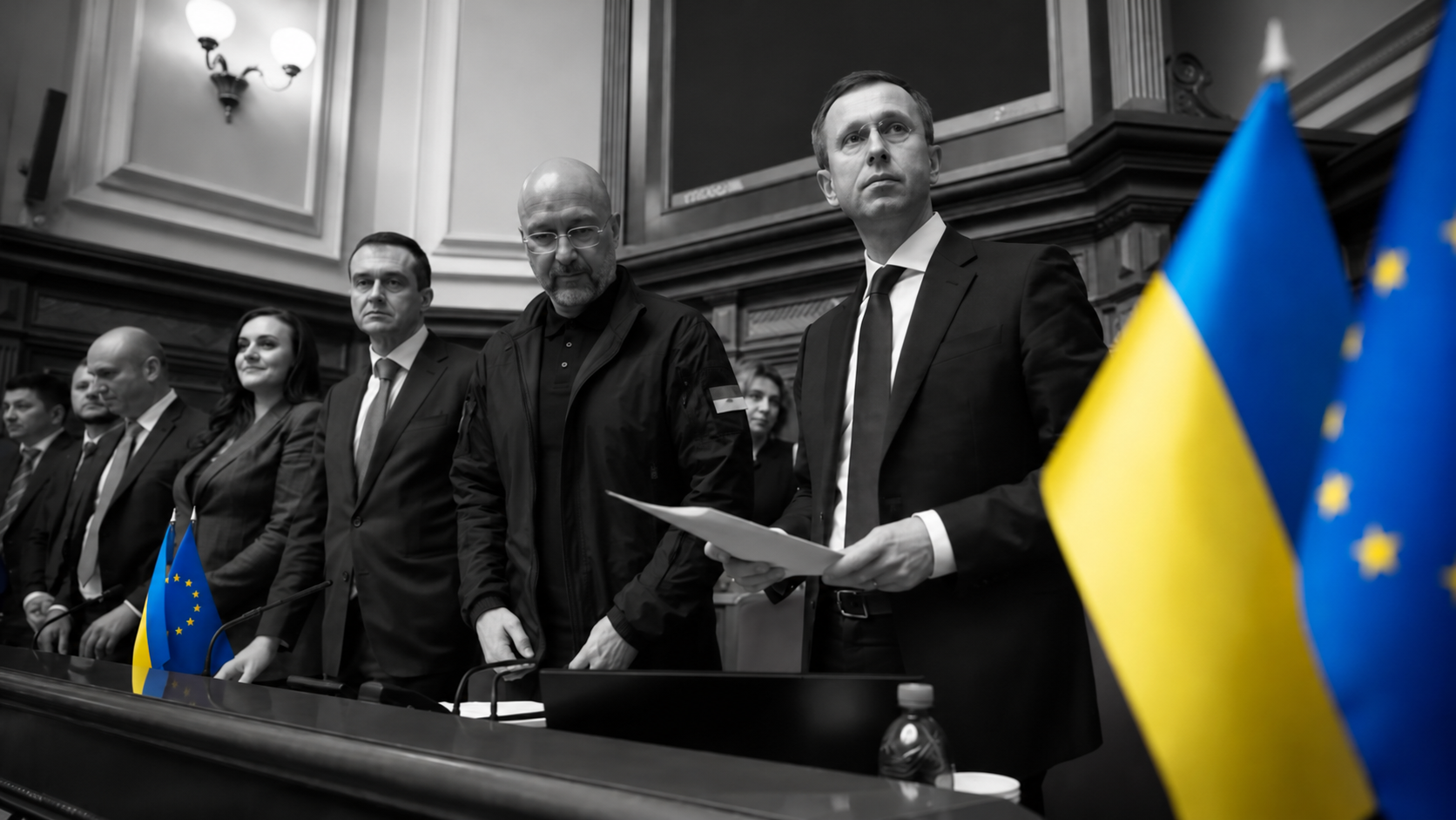 Прем'єр-міністр України Сергій Корецький під час представлення нового складу Кабінету міністрів у Верховній Раді, 16 липня 2026 року.