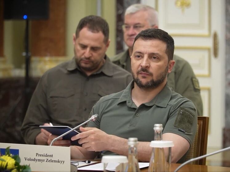 Президент Украины Владимир Зеленский и глава ОПУ Андрей Ермак