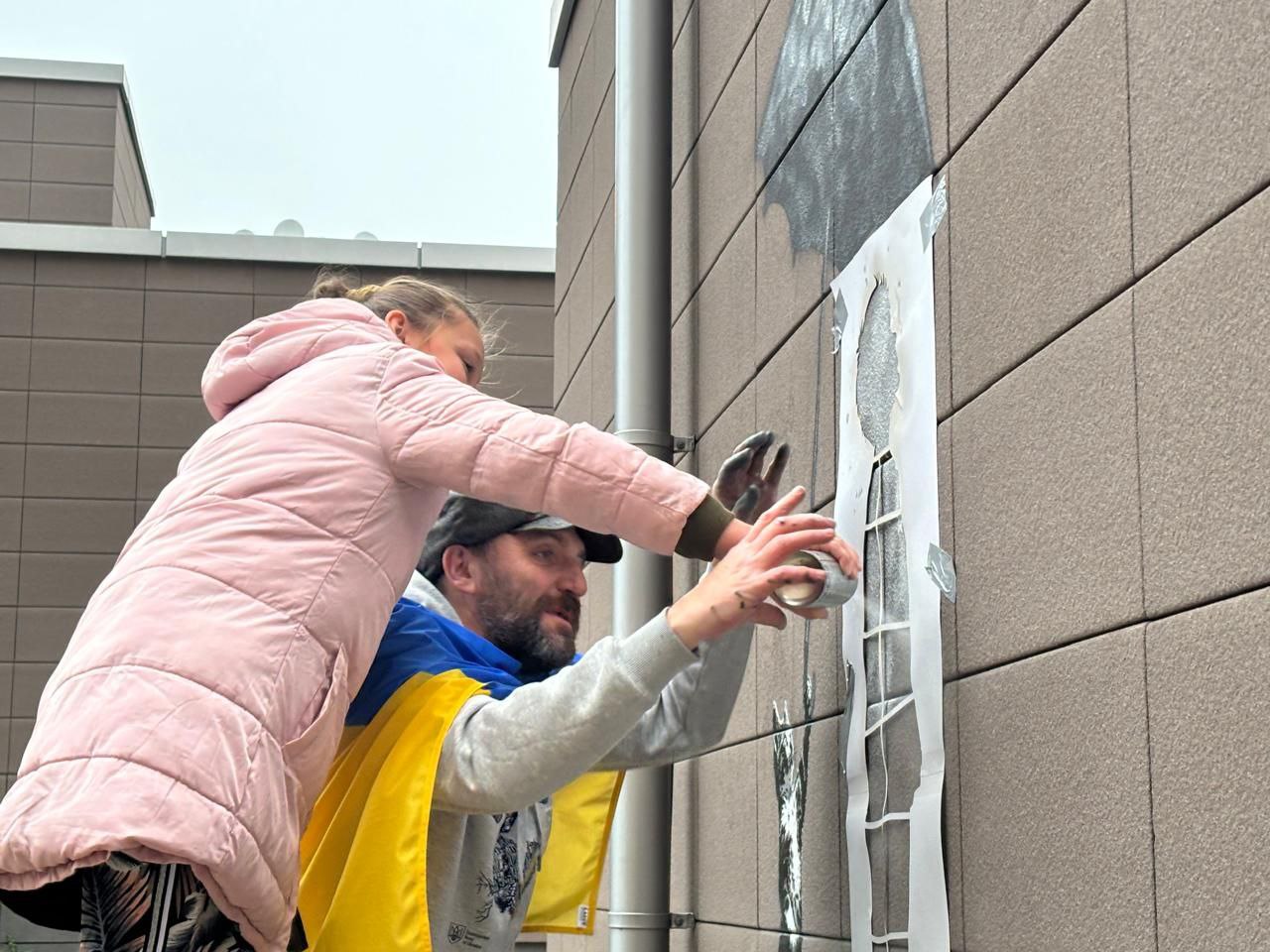 Процес створення стінопису. Процес створення стінопису.