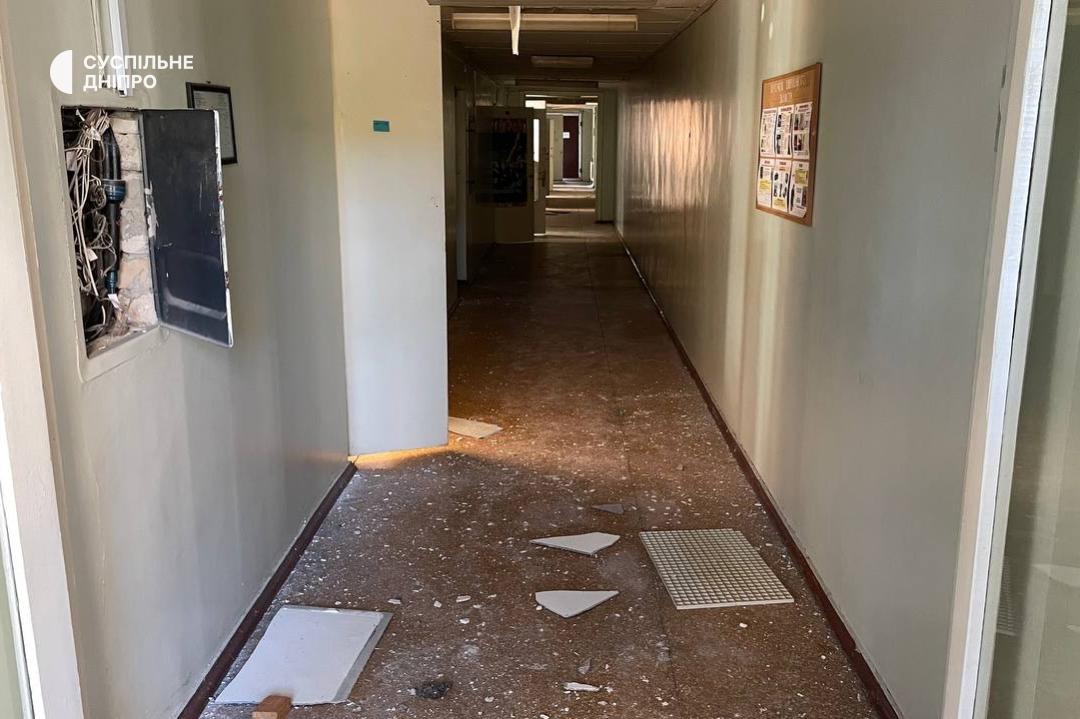 Удар по Кривому Рогу пошкодив будівлю «Суспільного»: фото наслідків ворожої атаки