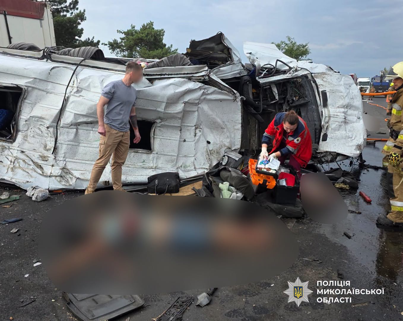 Дев’ятеро загиблих та восьмеро поранених: на Миколаївщині сталася масштабна ДТП