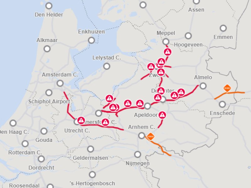 У Нідерландах виявили масштабну диверсію на залізничних коліях