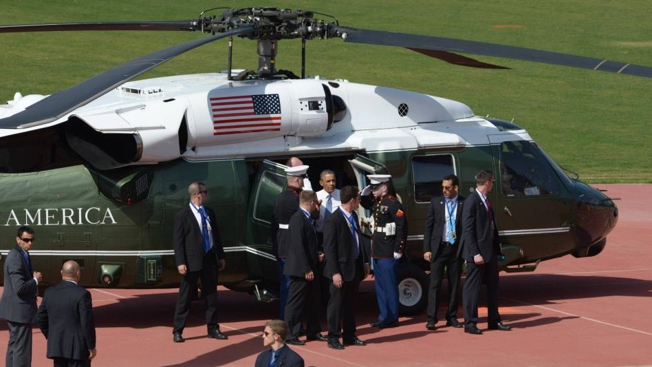 Из-за конфуза с лимузином, Обаме пришлось отправиться в Иерусалим на вертолете