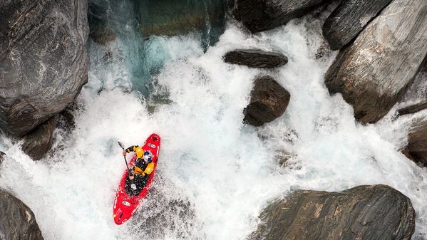Сплав на каяках, Южный остров, Новая Зеландия