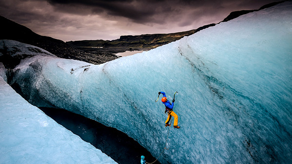 Ледолазание, Исландия
