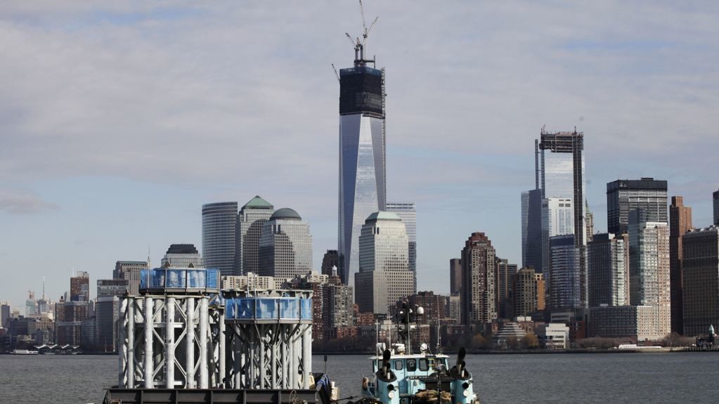 ВТЦ-1 уже стал самым высоким зданием Нью-Йорка