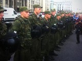 Акция в поддержку Навального в Петербурге