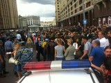 Акция в поддержку Навального в Петербурге