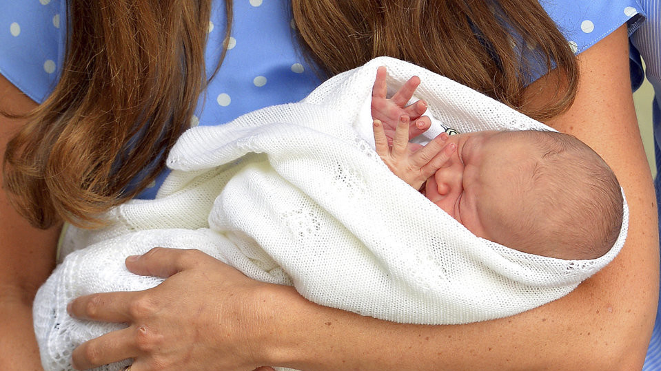 Принц Уильям рассказал, что это крупный мальчик, довольно тяжелый