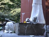 Вандалы во Львовской области оторвали памятнику УПА голову