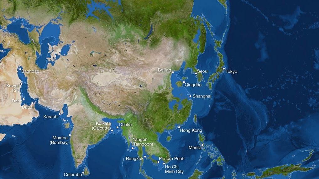 В Азии вода затопит территории, на которых сегодня проживает около 600 миллионов китайцев. Смытыми с лица Земли окажутся Бангладеш и прибрежные районы Индии.