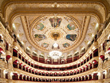 Зал Одесского оперного театра. Автор - Александр Левицкий и Дмитрий Шаматажи