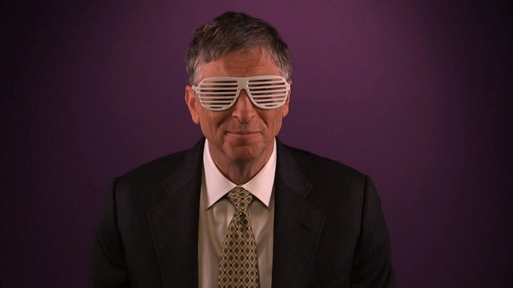 Билл Гейтс снялся в вирусном ролике