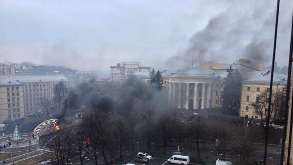 Активисты Майдана перешли в наступление