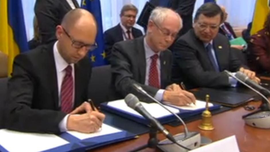 Подписание Соглашения об ассоциации между Украиной и Евросоюзом