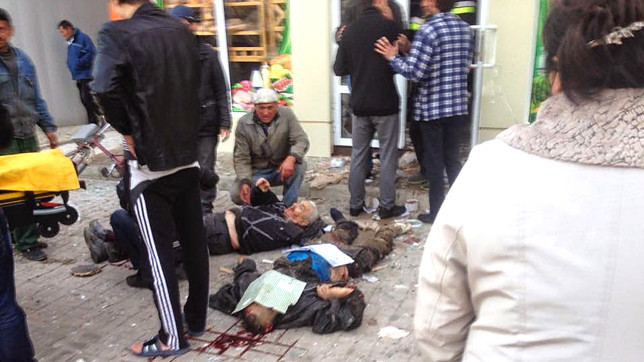 Біля крамниці "Магистральний" є загиблі.