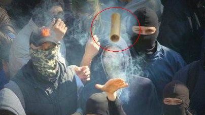 Под Радой задержали провокаторов