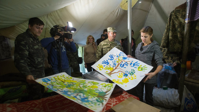 Гуманітарна допомога від Марини Порошенко