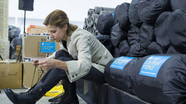 Гуманітарна допомога від Марини Порошенко