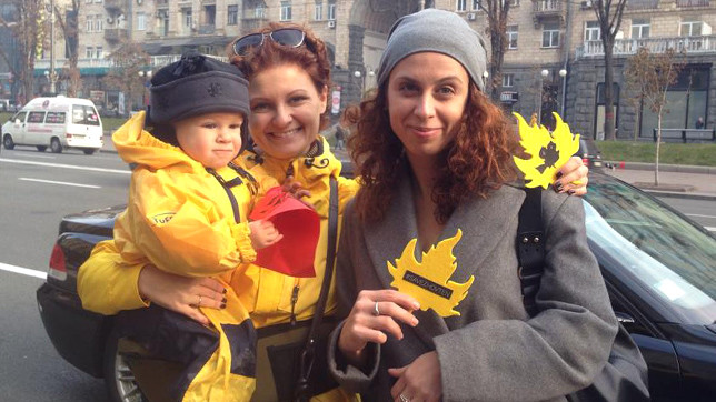 Акцию организовали через соцсети за один день.