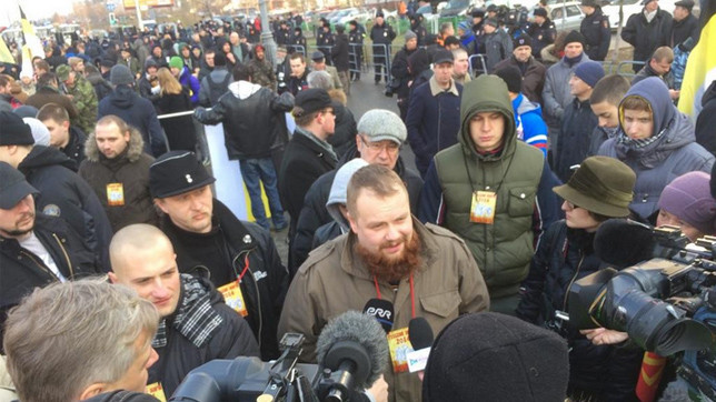 "Русский марш" в Москве.