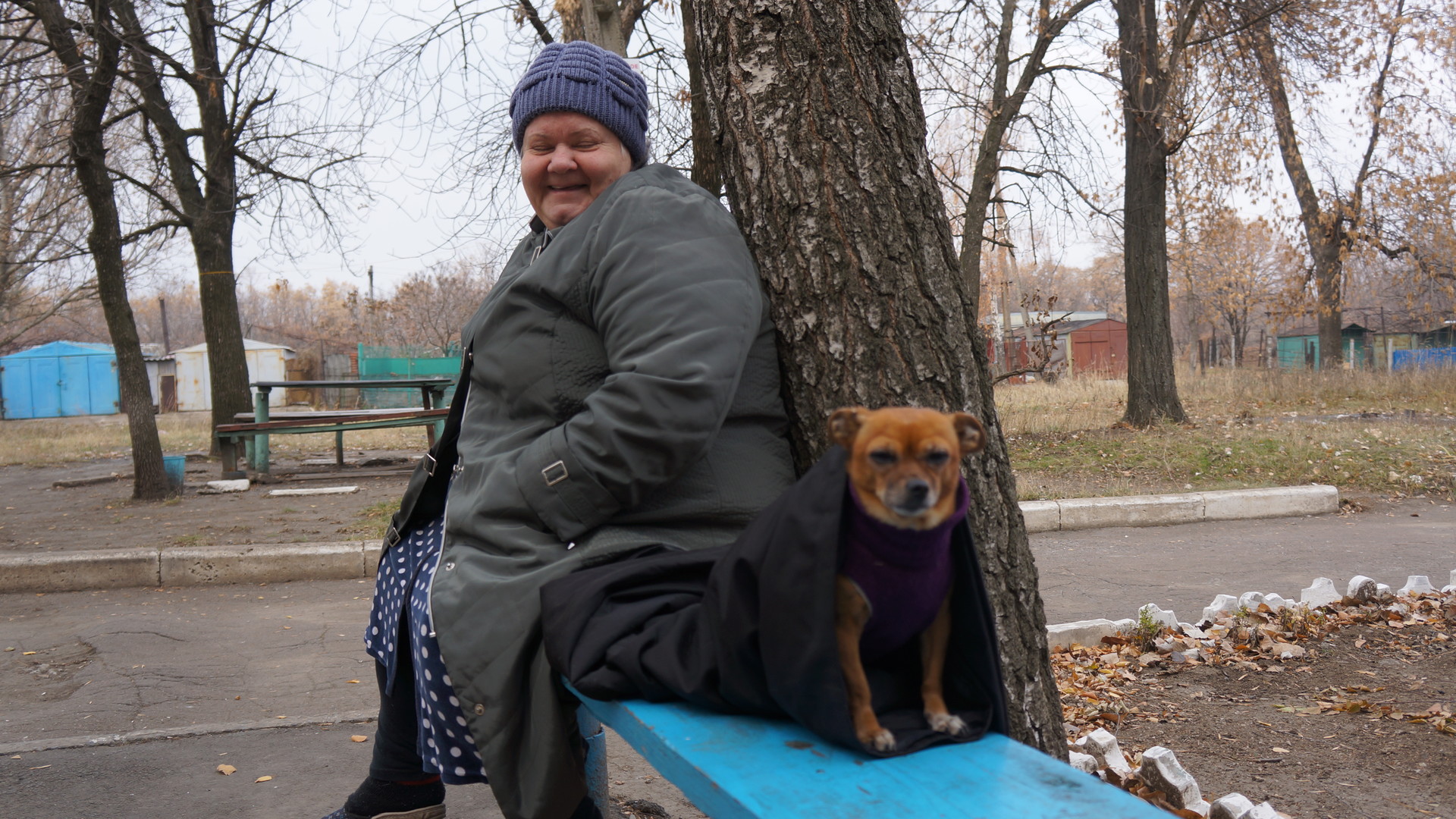 Поселок на окраине Донецка